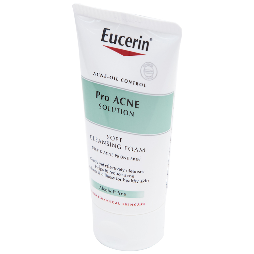 Hình ảnh Sửa rửa mặt tạo bọt dịu nhẹ Eucerin Acne-Oil Control Pro Acne Solution Soft Cleansing Foam (50g)