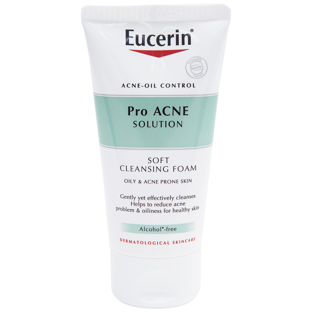 Hình ảnh Sửa rửa mặt tạo bọt dịu nhẹ Eucerin Acne-Oil Control Pro Acne Solution Soft Cleansing Foam (50g)