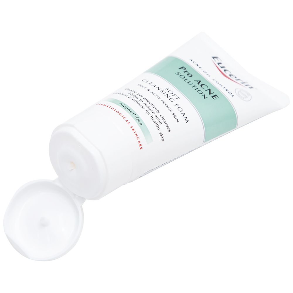 Hình ảnh Sửa rửa mặt tạo bọt dịu nhẹ Eucerin Acne-Oil Control Pro Acne Solution Soft Cleansing Foam (50g)