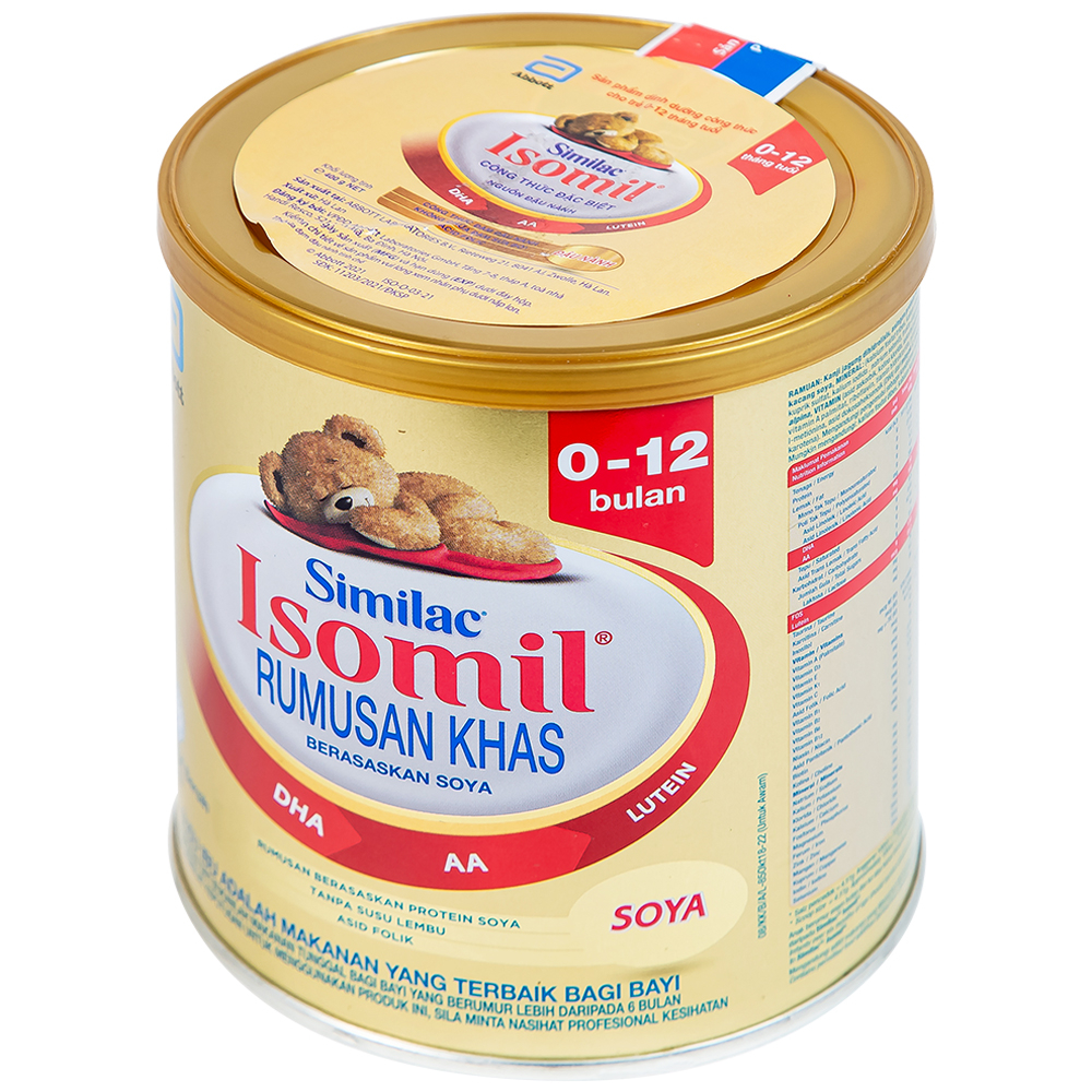 Hình ảnh Sữa bột Similac Isomil Abbott bổ sung dinh dưỡng cho trẻ 0 - 12 tháng (400g)