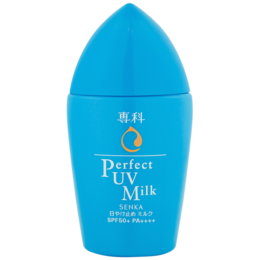 Hình ảnh Sữa chống nắng dưỡng ẩm Senka Perfect UV Milk N SPF50+ PA++++ dành cho mặt và toàn thân (40ml)