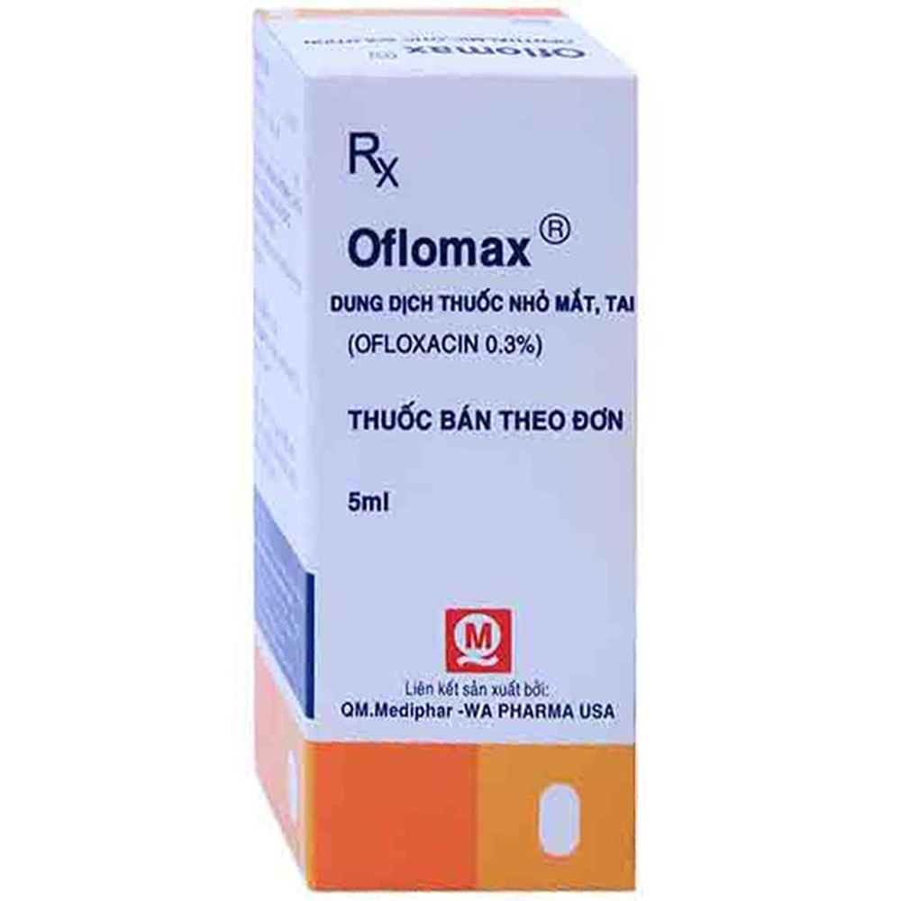 Hình ảnh Dung dịch nhỏ mắt Oflomax Quang Minh điều trị viêm kết mạc, viêm giác mạc, viêm bờ mi (5ml)