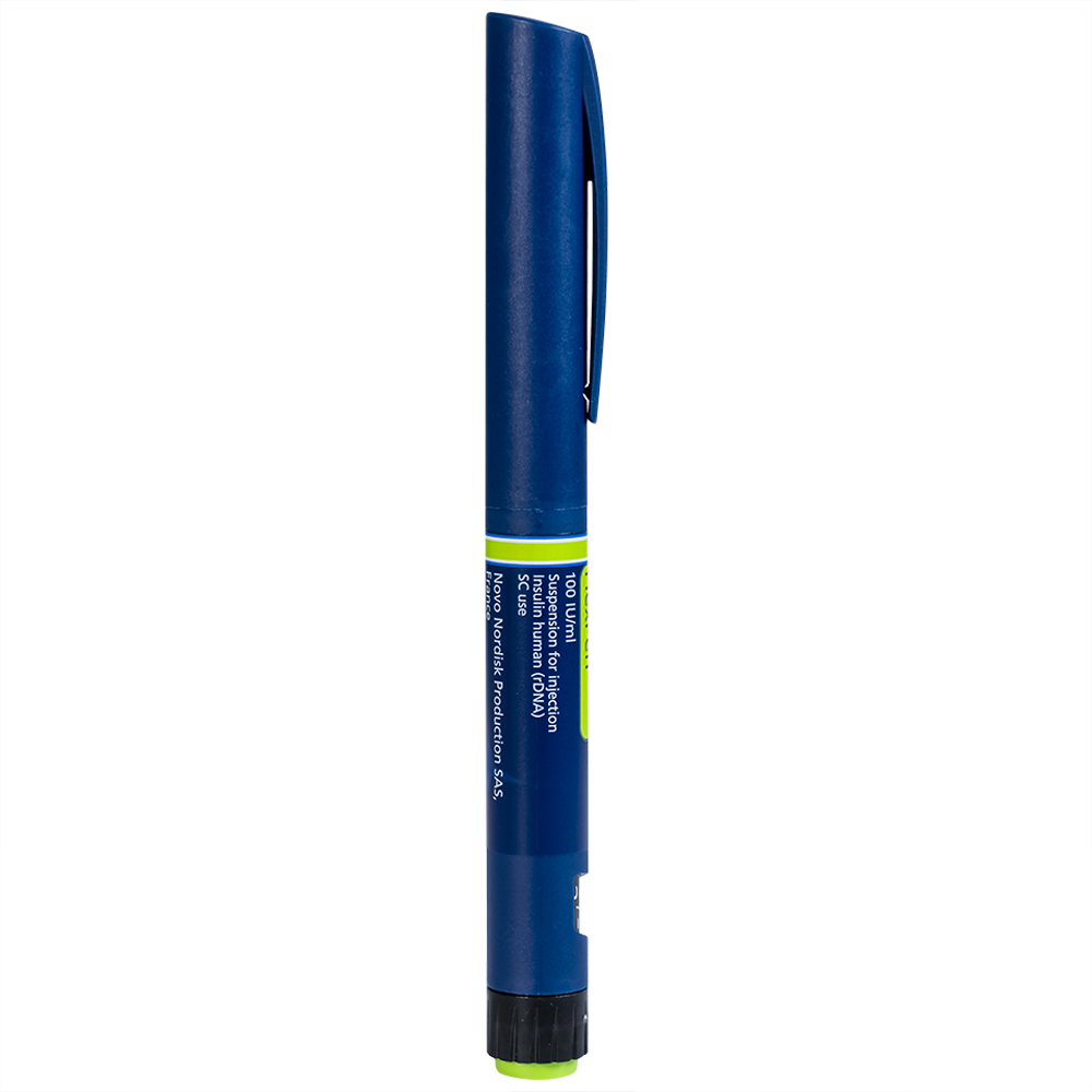 Hình ảnh Bút tiêm Insulatard FlexPen 100IU/ml Novo Nordisk điều trị bệnh đái tháo đường (5 cây)