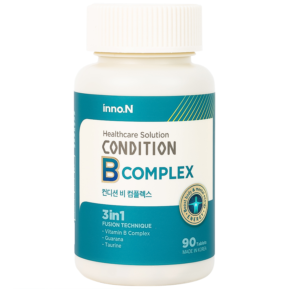 Hình ảnh Thực phẩm bảo vệ sức khỏe Condition BComplex Kolmar hỗ trợ cung cấp năng lượng, giúp cơ thể hồi phục khi mệt mỏi (90 viên)