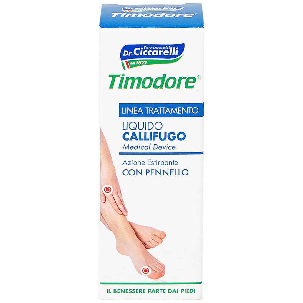 Hình ảnh Dung dịch Timodore Liquido Callifugo Ciccarelli trị mụn cóc, vết chai (12ml)