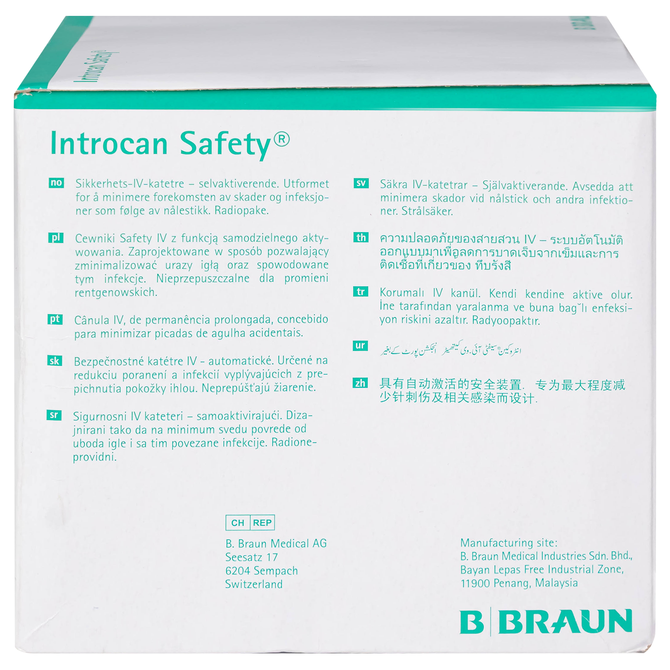 Hình ảnh Kim luồn tĩnh mạch Introcan Safety® 24g B.Braun (50 cái)