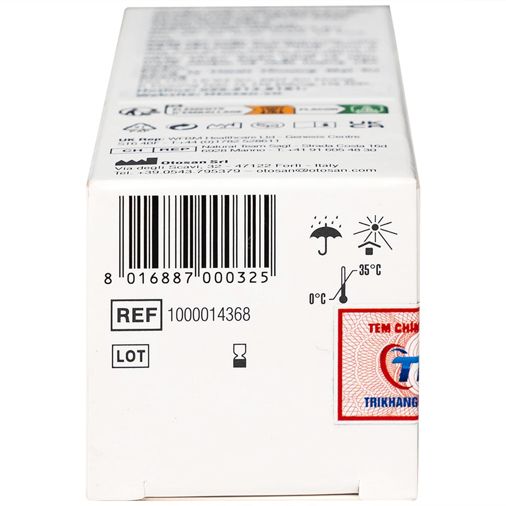 Hình ảnh Xịt mũi Otosan Nasal Spray Baby 20ml hỗ trợ viêm mũi do virus, vi khuẩn, dị ứng