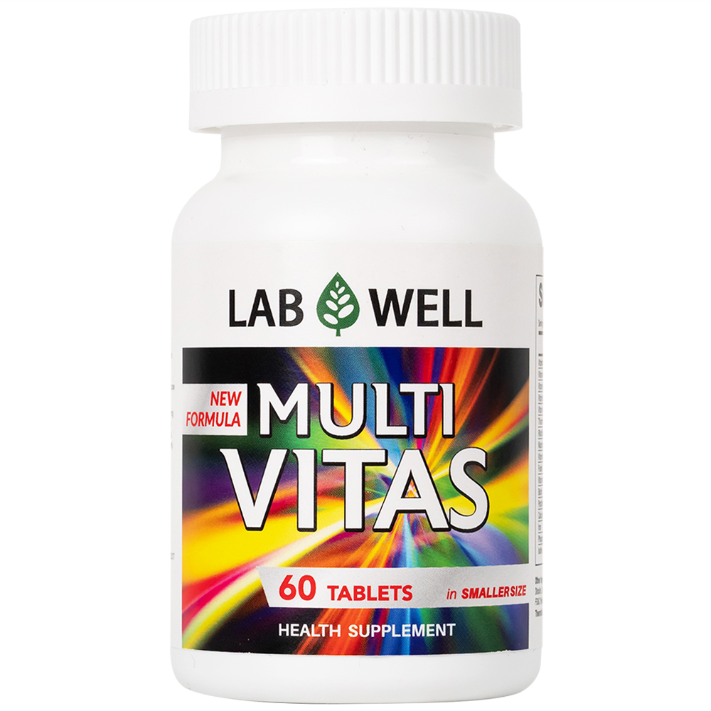 Hình ảnh Viên nén Multi Vitas Lab Well bổ sung vitamin và khoáng chất cho cơ thể (60 viên)