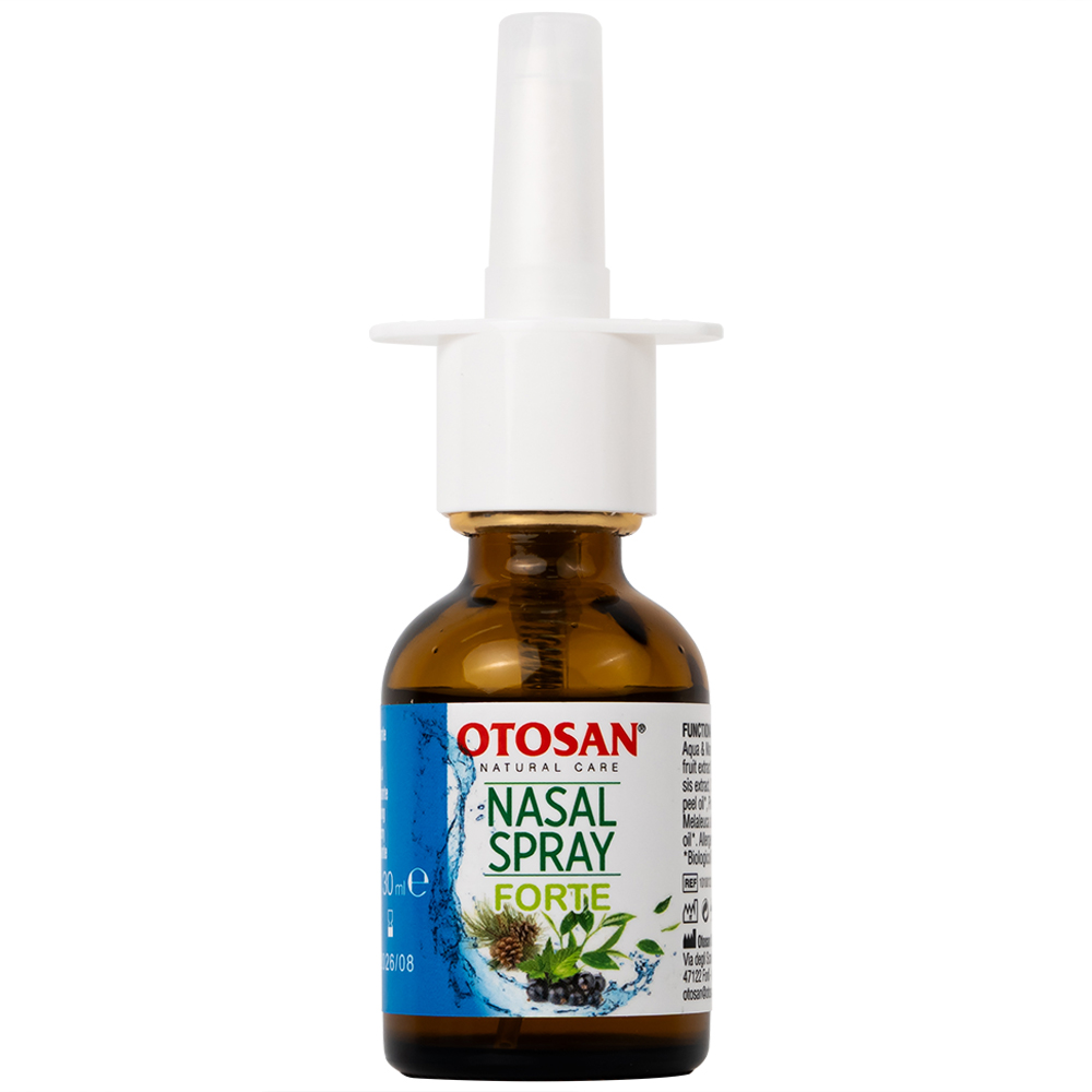 Hình ảnh Dung dịch xịt mũi Otosan Nasal Spray Forte hỗ trợ điều trị viêm mũi, viêm xoang (30ml)