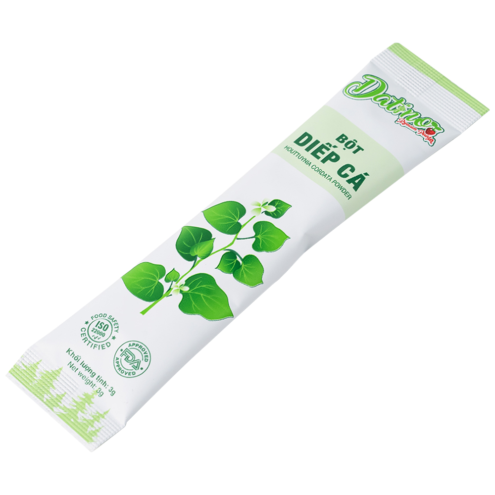 Hình ảnh Bột Diếp Cá nguyên chất Datino (3g x 15 gói)