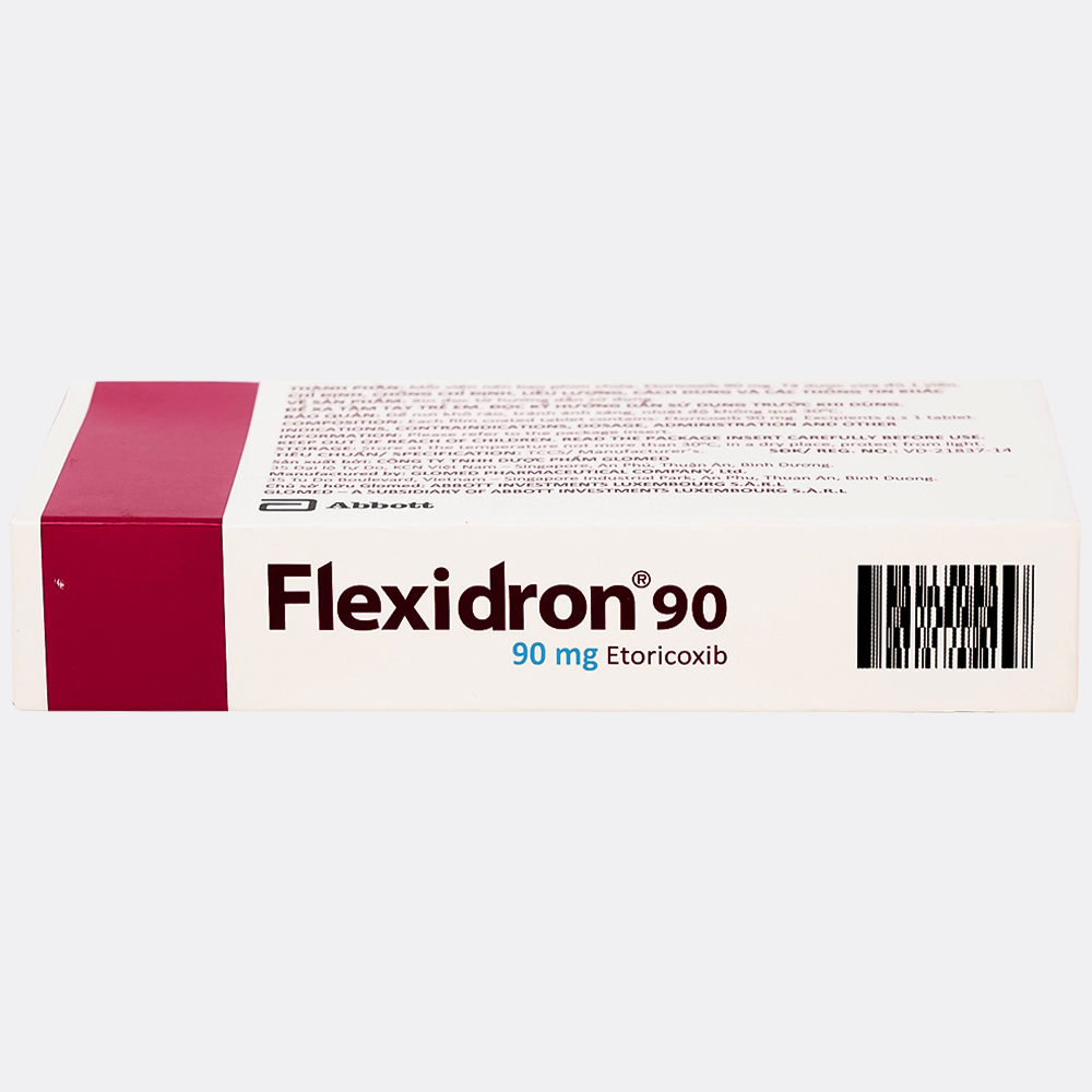 Hình ảnh Thuốc Flexidron 90 Abbott giảm triệu chứng của viêm xương khớp, viêm khớp dạng thấp (3 vỉ x 10 viên)
