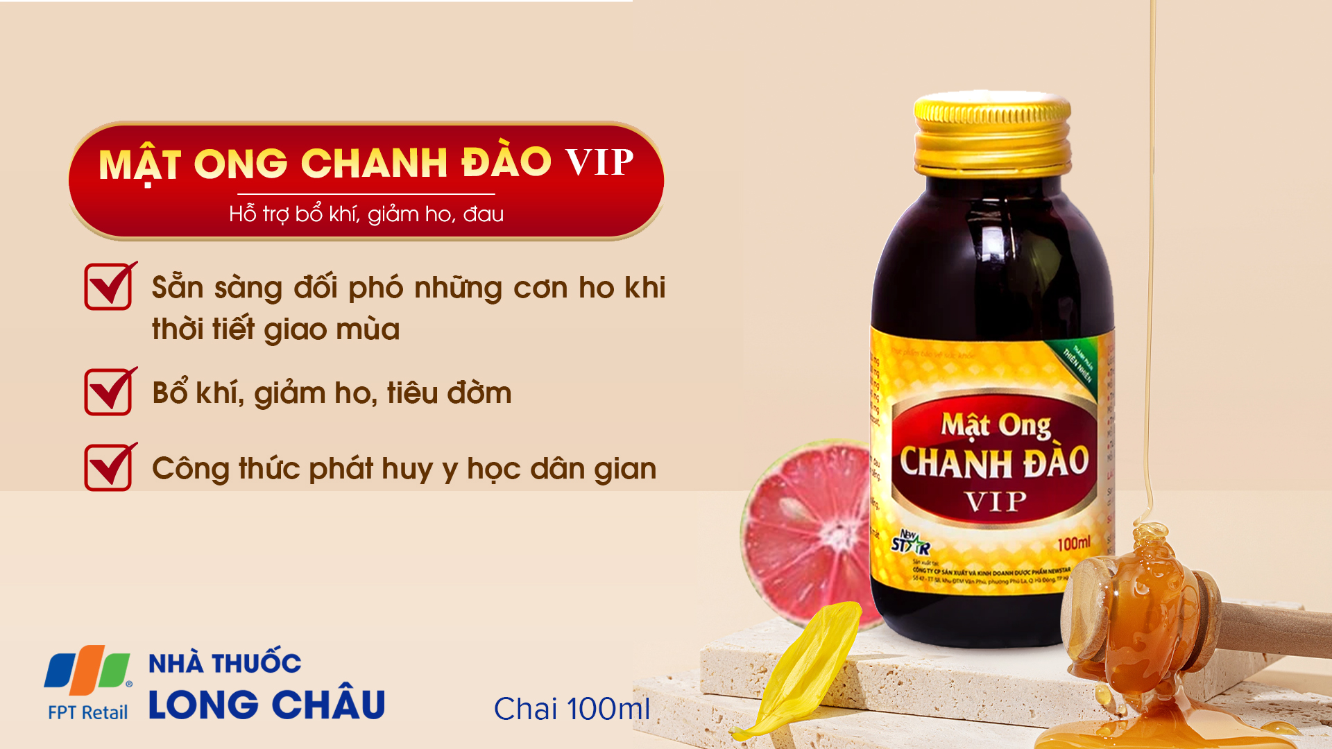Mật Ong Chanh Đào VIP 2