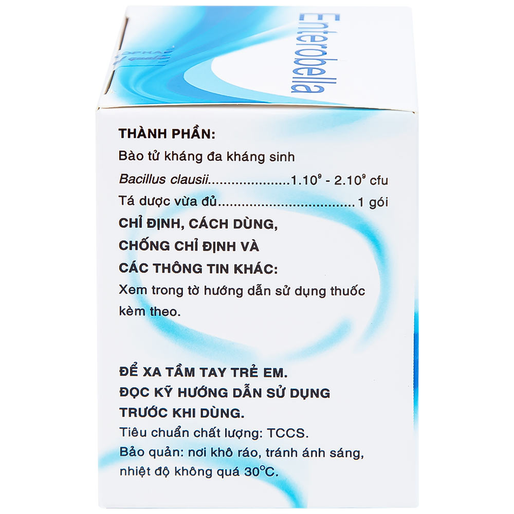 Hình ảnh Thuốc bột Enterobella Mekophar điều trị và phòng ngừa rối loạn vi sinh đường ruột (25 gói x 1g)