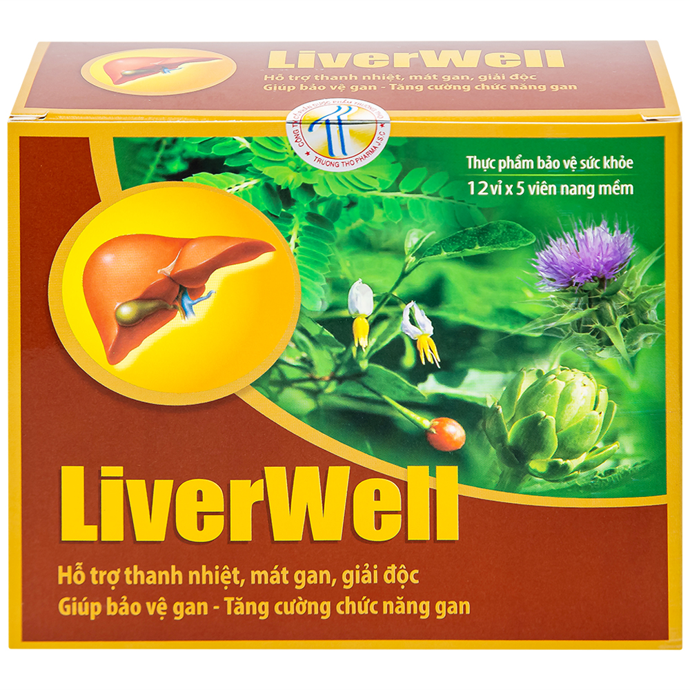 Hình ảnh Viên uống LiverWell Navi hỗ trợ thanh nhiệt, mát gan, giải độc (12 vỉ x 5 viên)