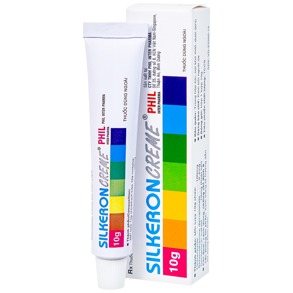 Hình ảnh Kem bôi ngoài da Silkeron Creme Phil giảm triệu chứng viêm da (10g)