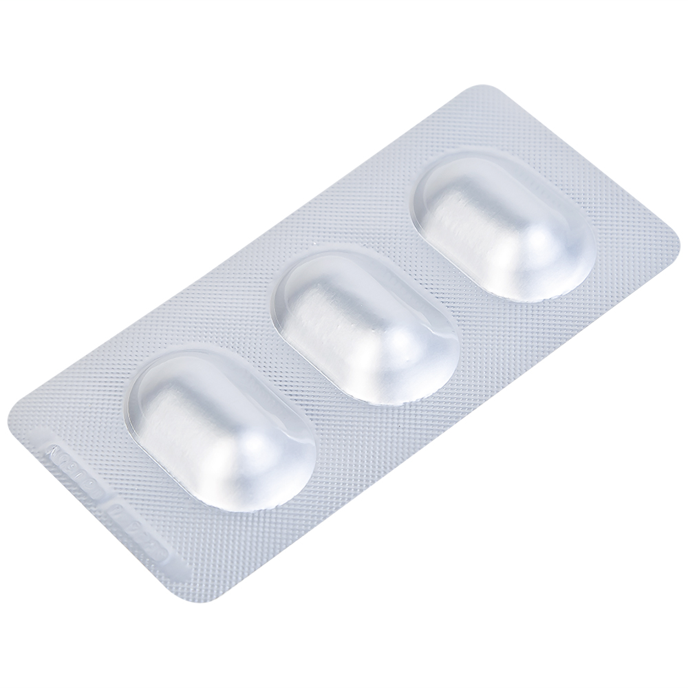 Hình ảnh Viên nén Neazi 500mg Mediplantex điều trị viêm xoang cấp, viêm họng, amidan (1 vỉ x 3 viên)