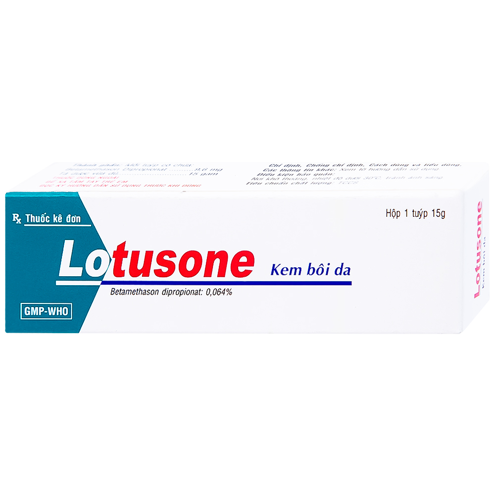 Hình ảnh Kem bôi da Lotusone Medipharco điều trị eczema dị ứng, viêm da (15g)