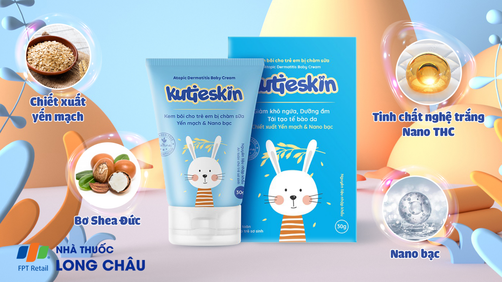 Atopic Dermatitis Baby Cream Kutieskin 1