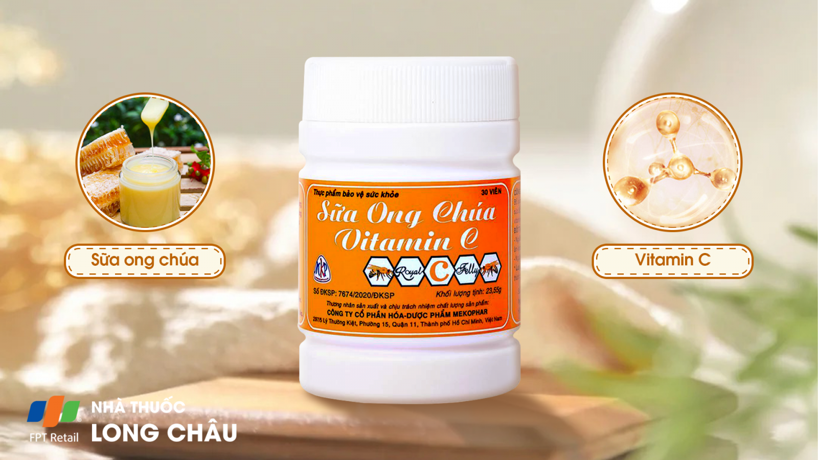 Sữa Ong Chúa Vitamin C 1
