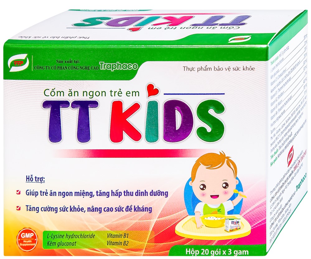 Cốm Ăn Ngon Trẻ Em Tt Kids Traphaco Tăng Hấp Thu Dinh Dưỡng