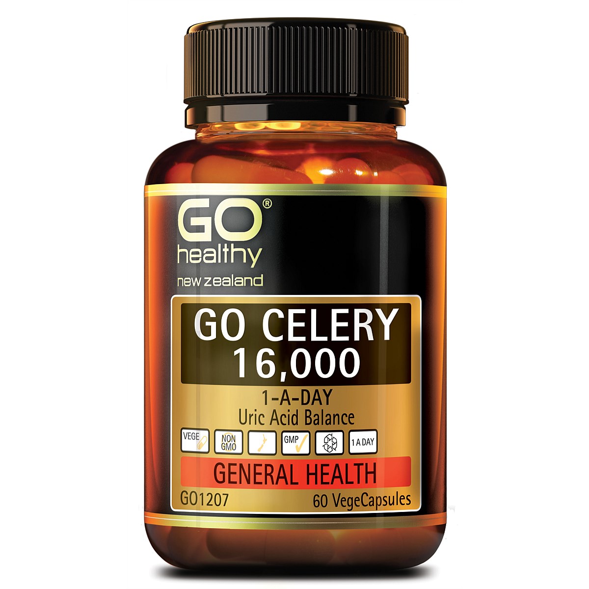 Thực phẩm chức năng hỗ trợ điều trị Gout GO Celery 16000 Go Healthy 60 viên 2