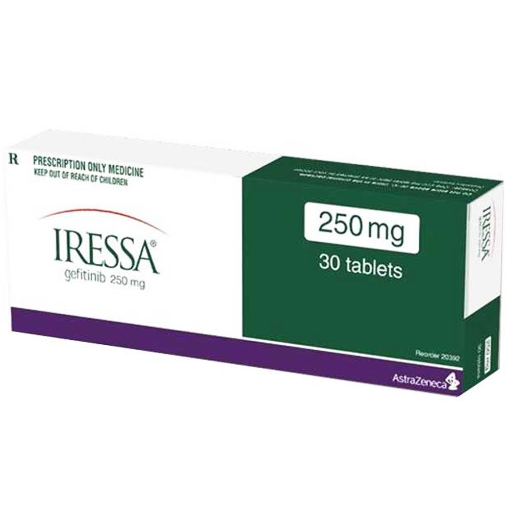 Hình ảnh Thuốc Iressa Astra hỗ trợ điều trị ung thư phổi (3 vỉ x 10 viên)