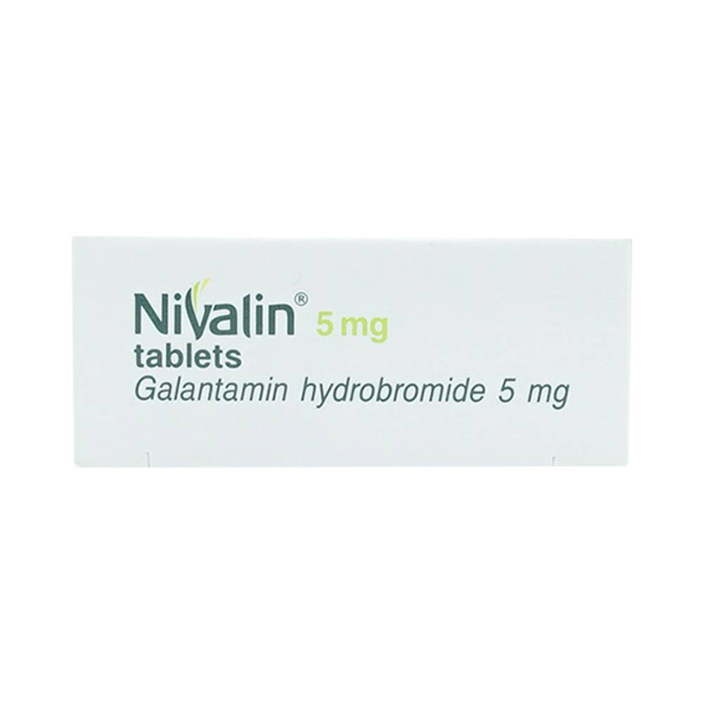 Hình ảnh Viên nén Nivalin 5mg Sopharma điều trị sa sút trí tuệ, Alzheimer (1 vỉ x 20 viên) 