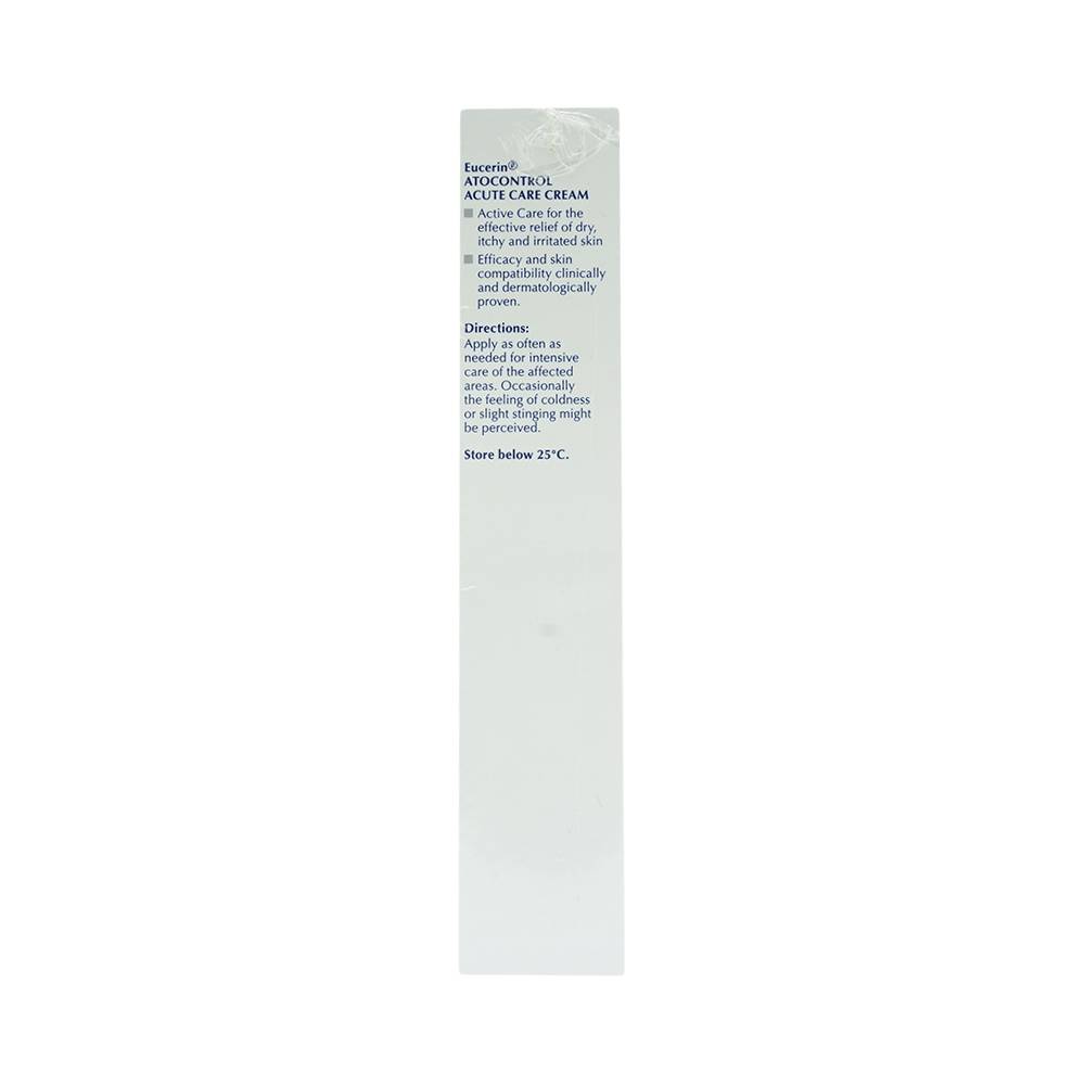 Hình ảnh Kem dưỡng da mặt Eucerin AtoControl Acute Care Cream giảm khô, ngứa và mẩn đỏ (40ml)